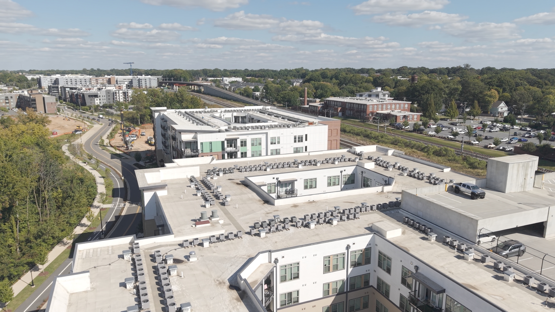 Rooftops and surrounding neighborhood · October 6, 2026