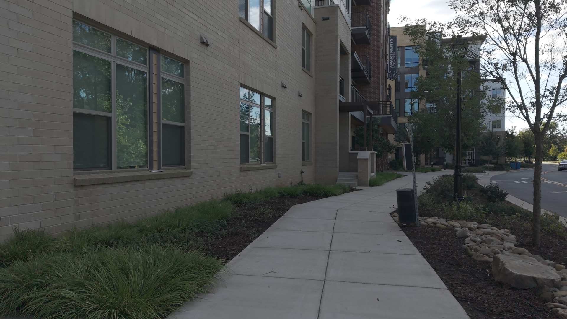 Street-level walkway · October 6, 2026
