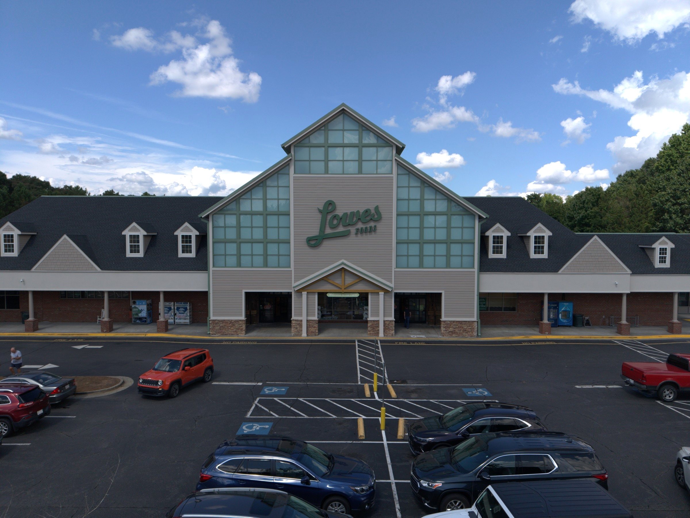 Lowe’s Foods captured by Skyline Aerial