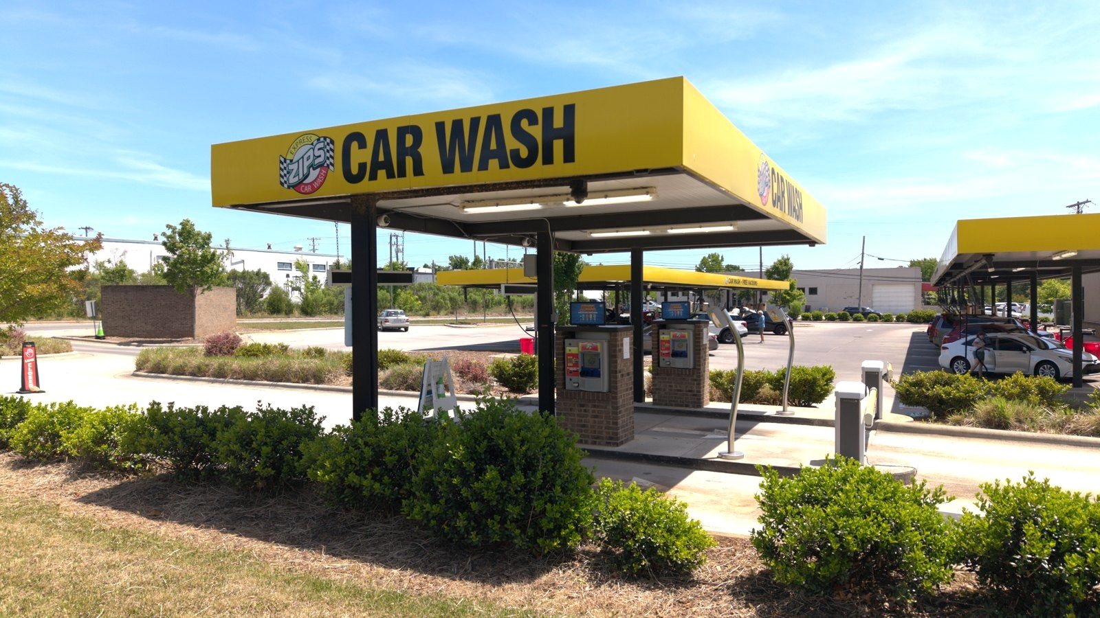 Arrival and wash entry