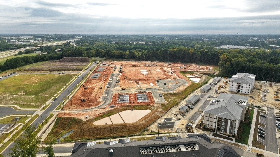 Huntersville · Mosby Northlake captured by Skyline Aerial