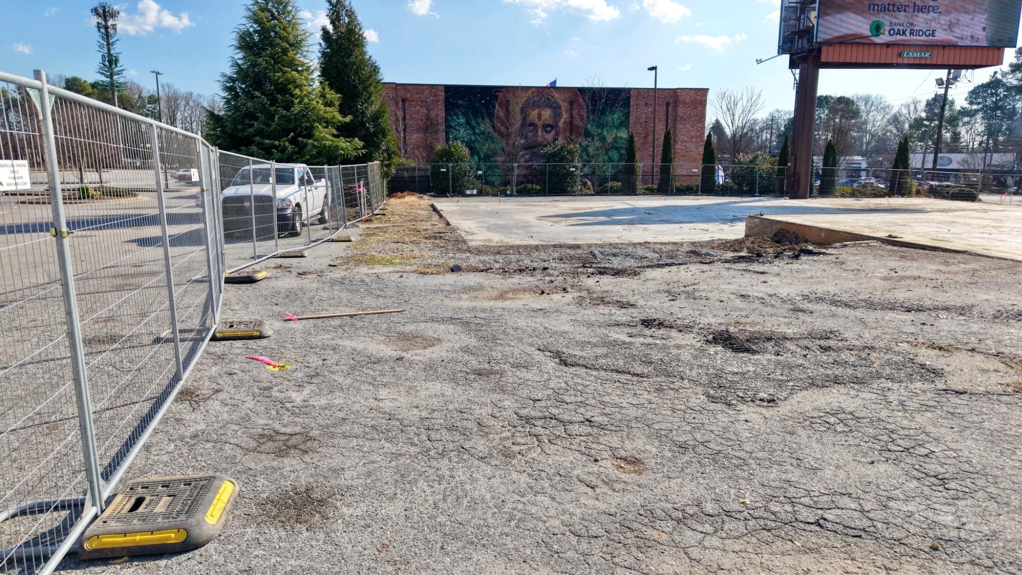 7 Brew Greensboro supplied site-context photograph