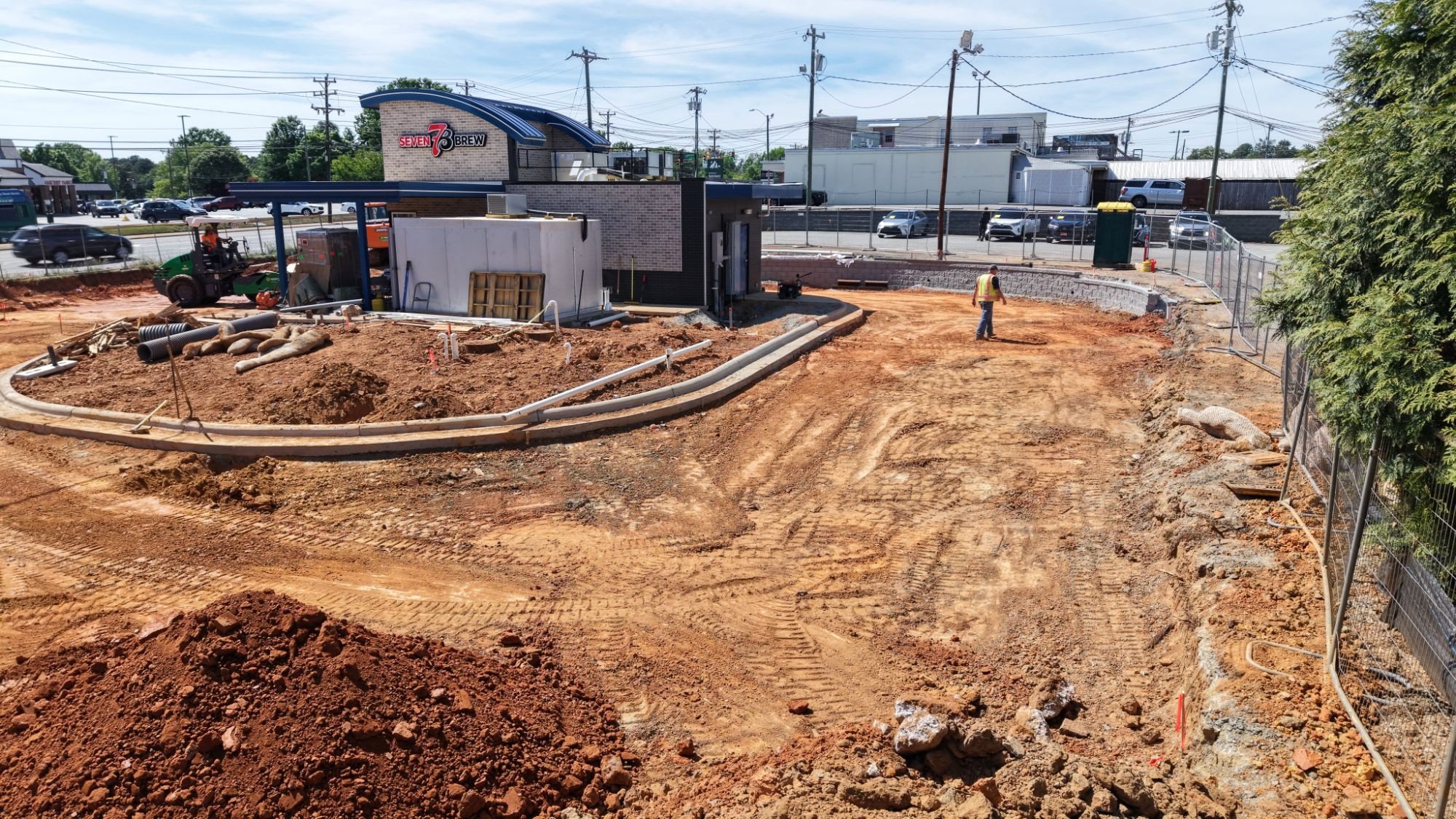 7 Brew Greensboro progress documentation, May 15, 2026, 3:43:30 PM