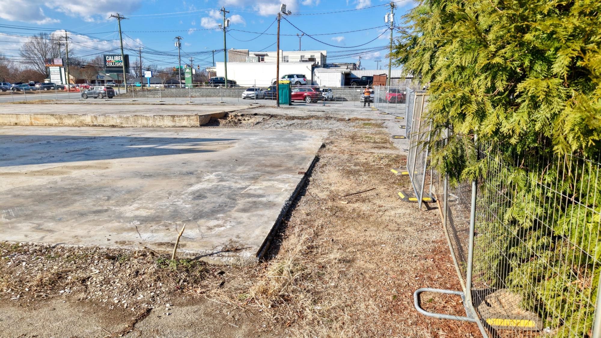 7 Brew Greensboro supplied site-context photograph
