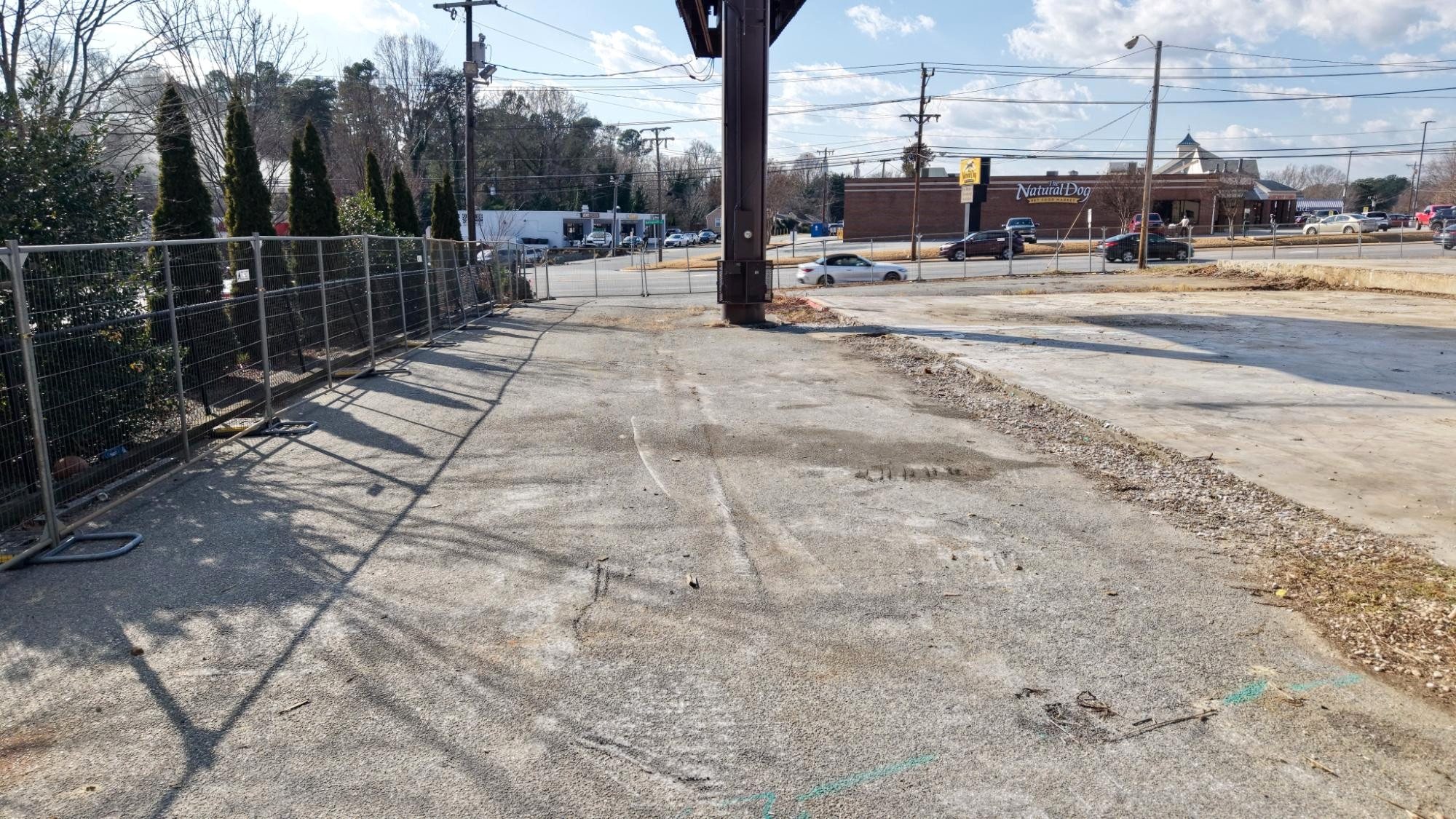 7 Brew Greensboro supplied site-context photograph