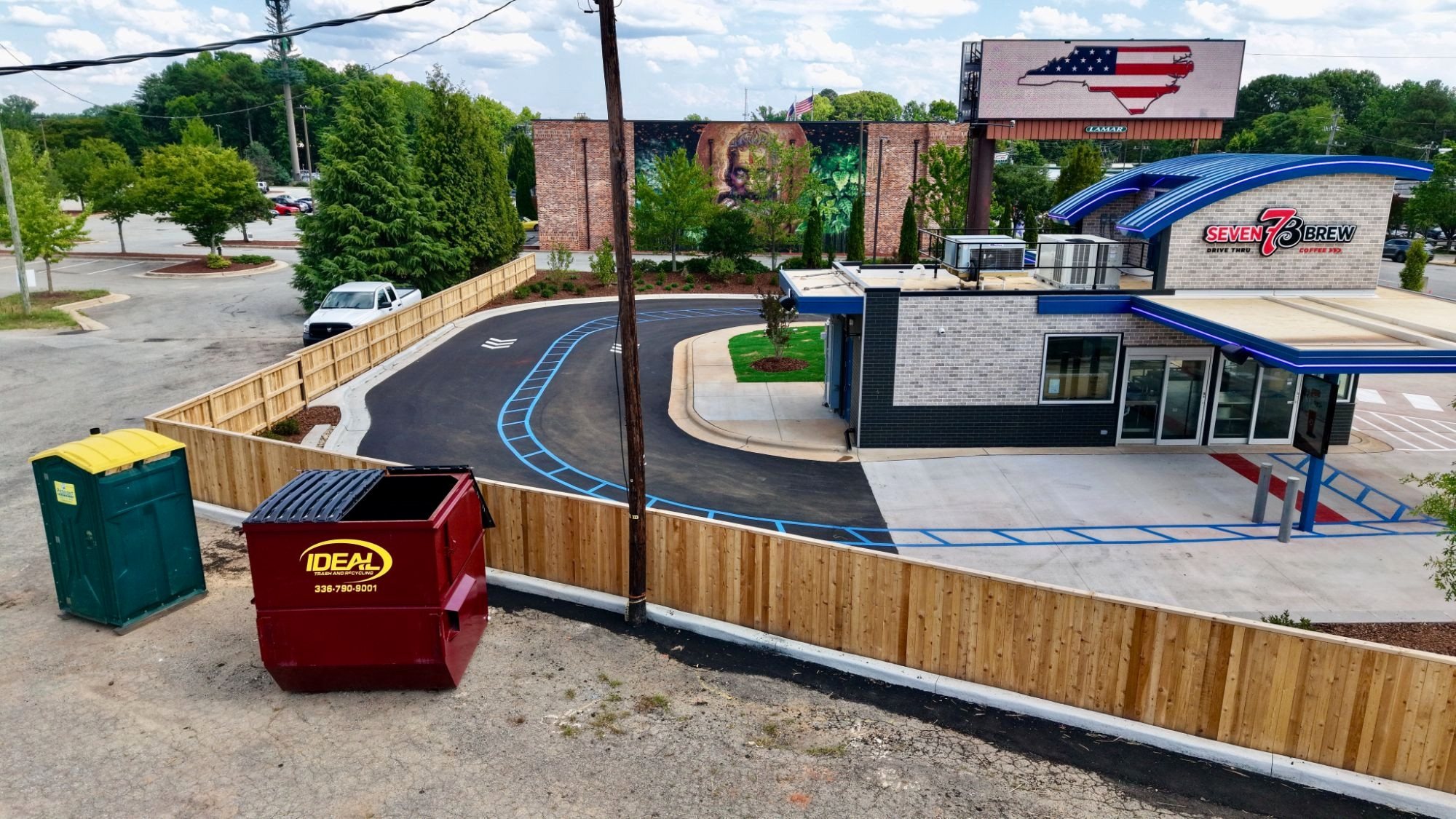 7 Brew Greensboro progress documentation, July 9, 2026, 4:10:45 PM