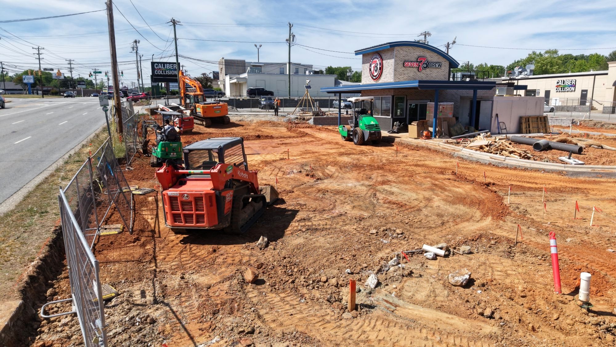 7 Brew Greensboro progress documentation, May 15, 2026, 3:46:08 PM