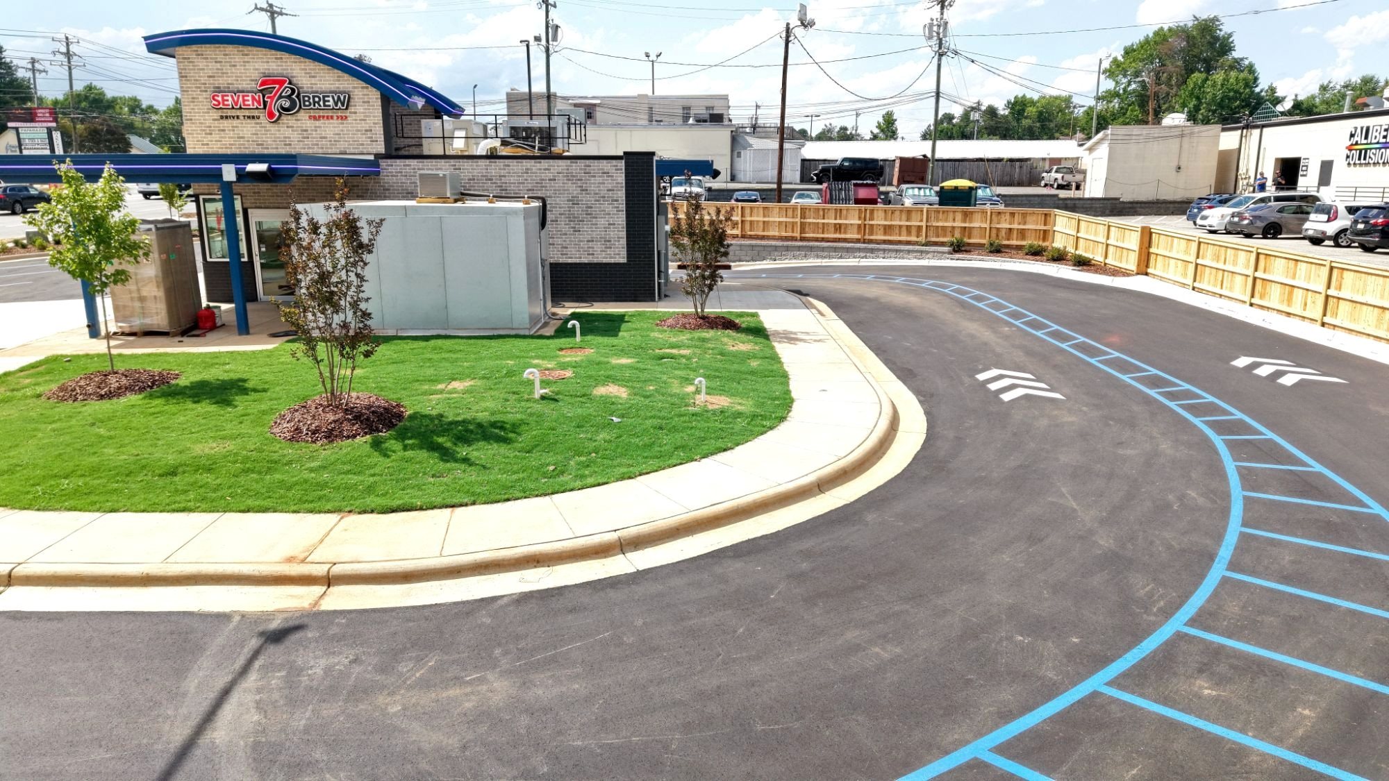 7 Brew Greensboro progress documentation, July 9, 2026, 4:12:28 PM