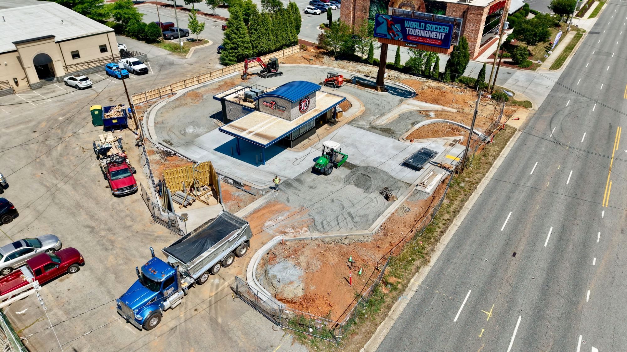7 Brew Greensboro progress documentation, June 12, 2026, 3:26:16 PM