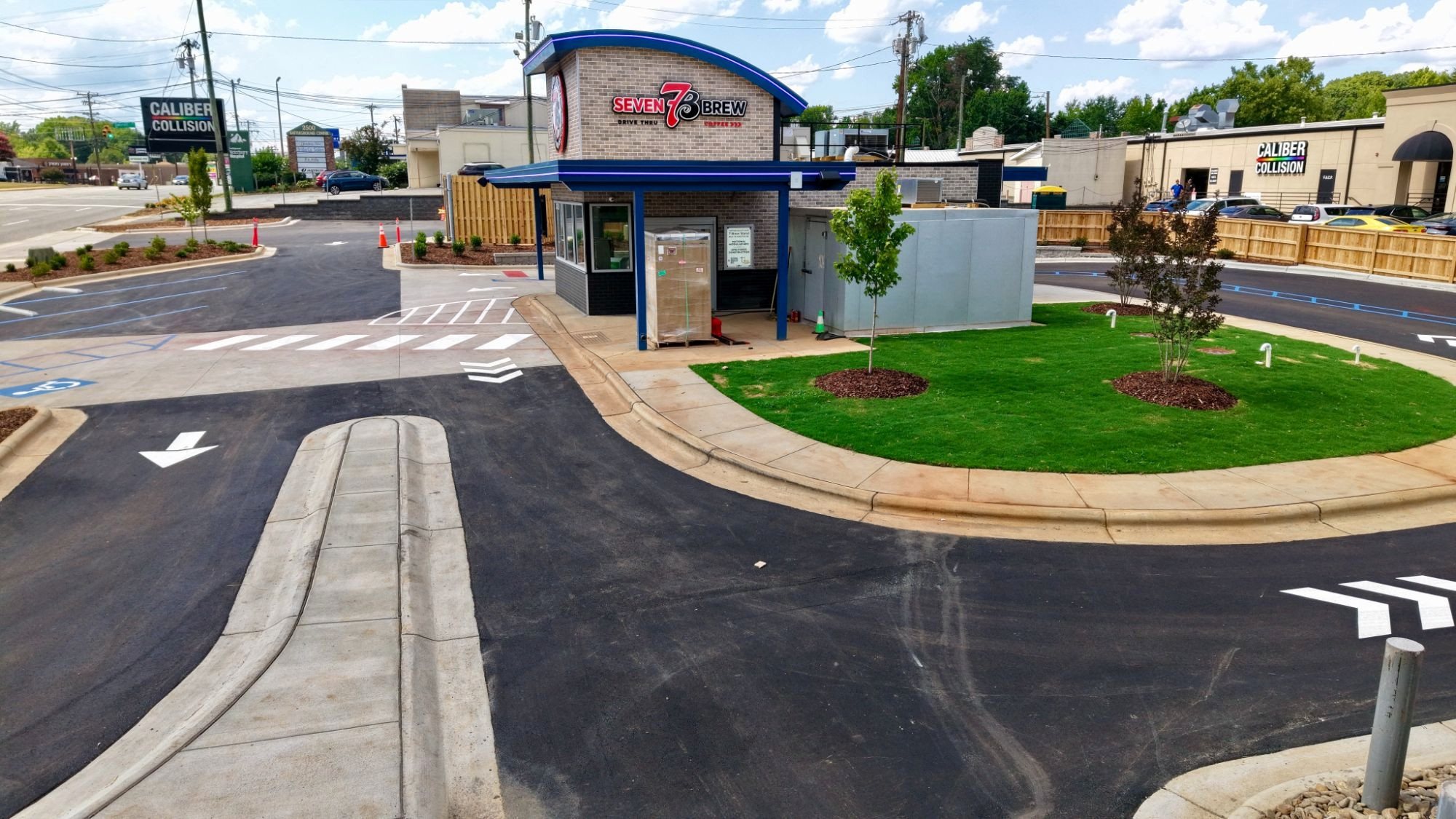 7 Brew Greensboro progress documentation, July 9, 2026, 4:12:03 PM
